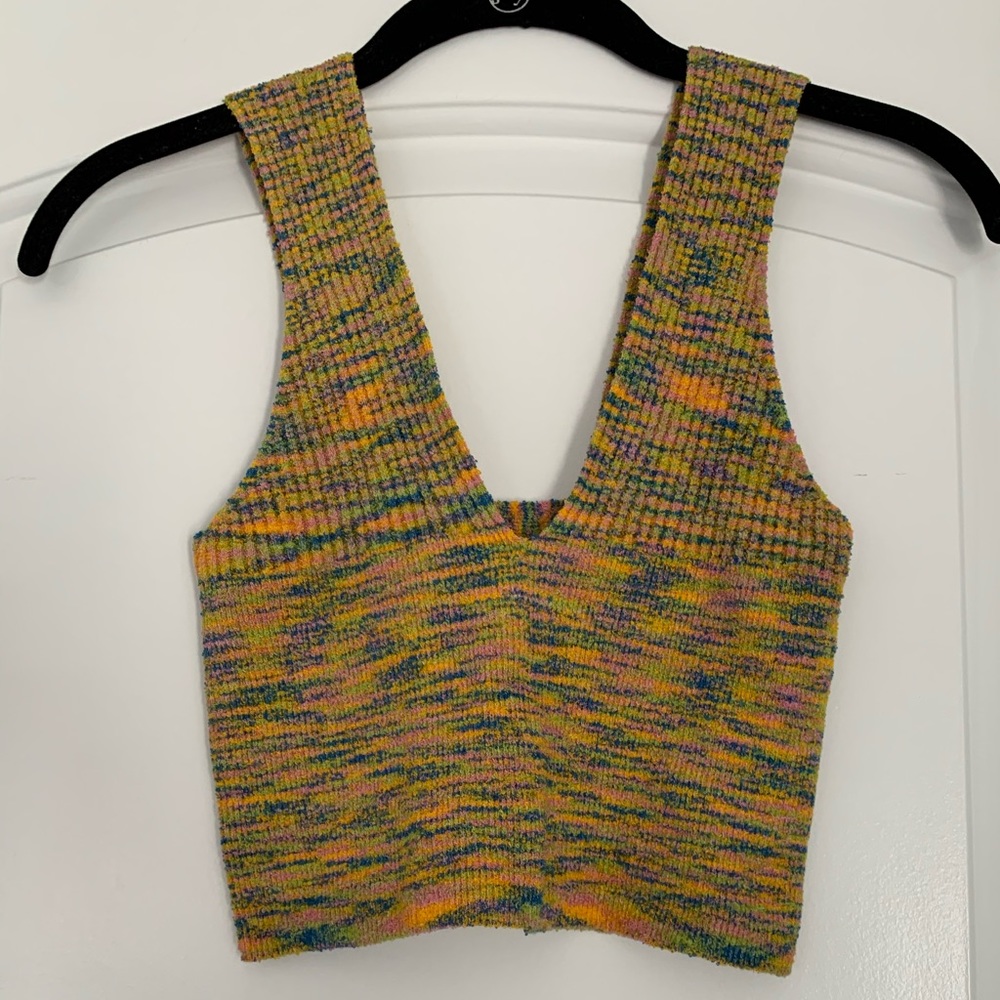 Urban Outfitters Multicolored Crop Top
